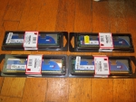 Πωλείται,(4 x 1GB) Kingston DDR2 (800MHZ)